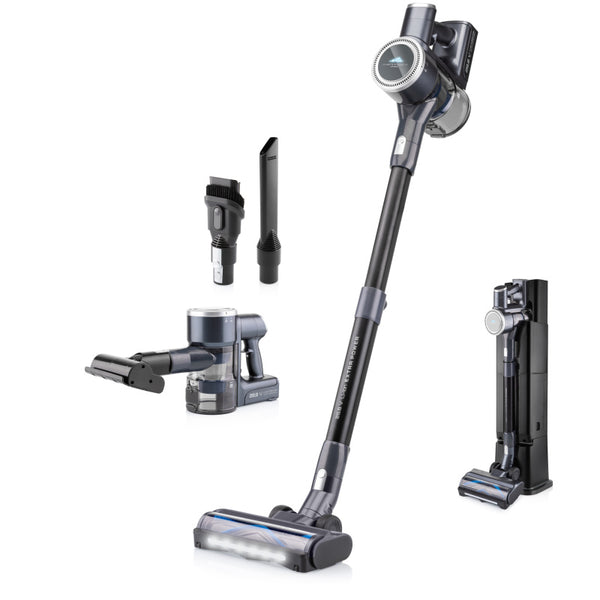 Стрижневі пилососи ETA Panther PRO 7250 90000 s odsávací stanicí чорний